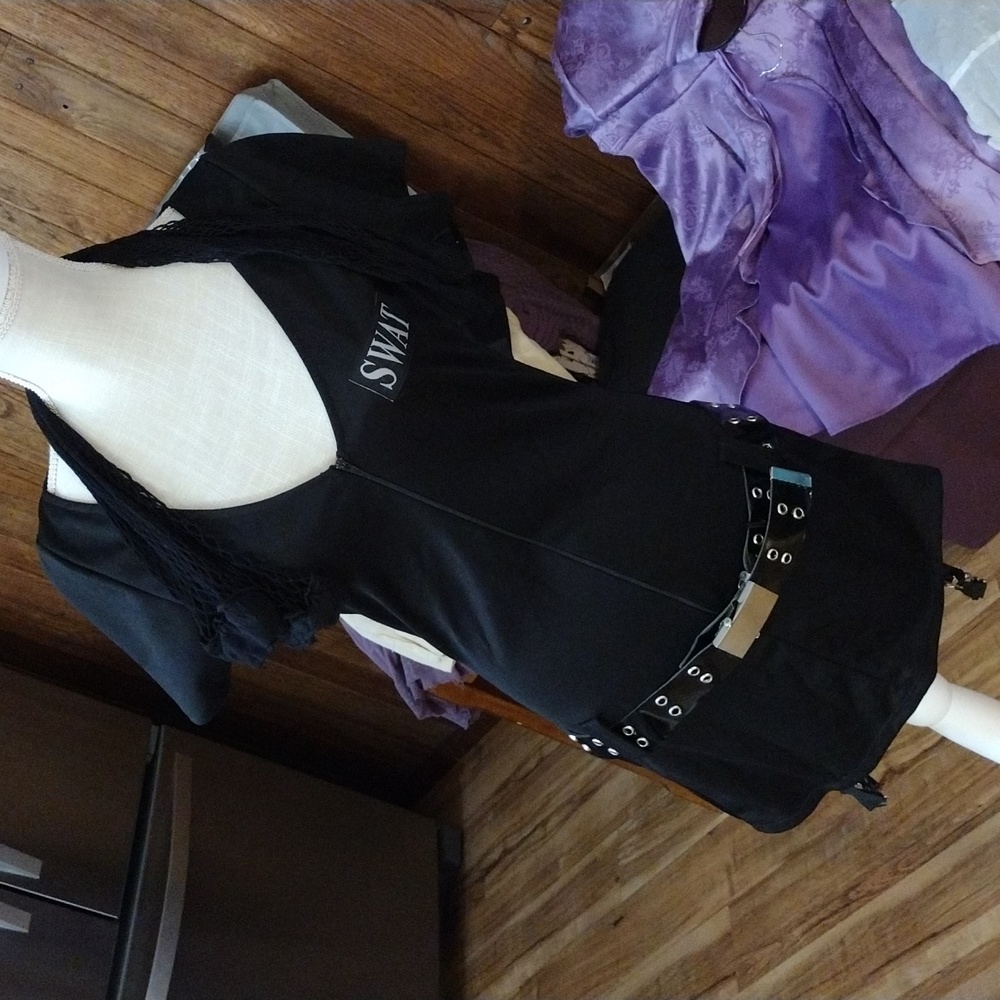 SEXY S.W.A.T. COSTUME (LADIES YOU CAN WEAR IT FOR YOUR HONEY!!!)  SZ M / L